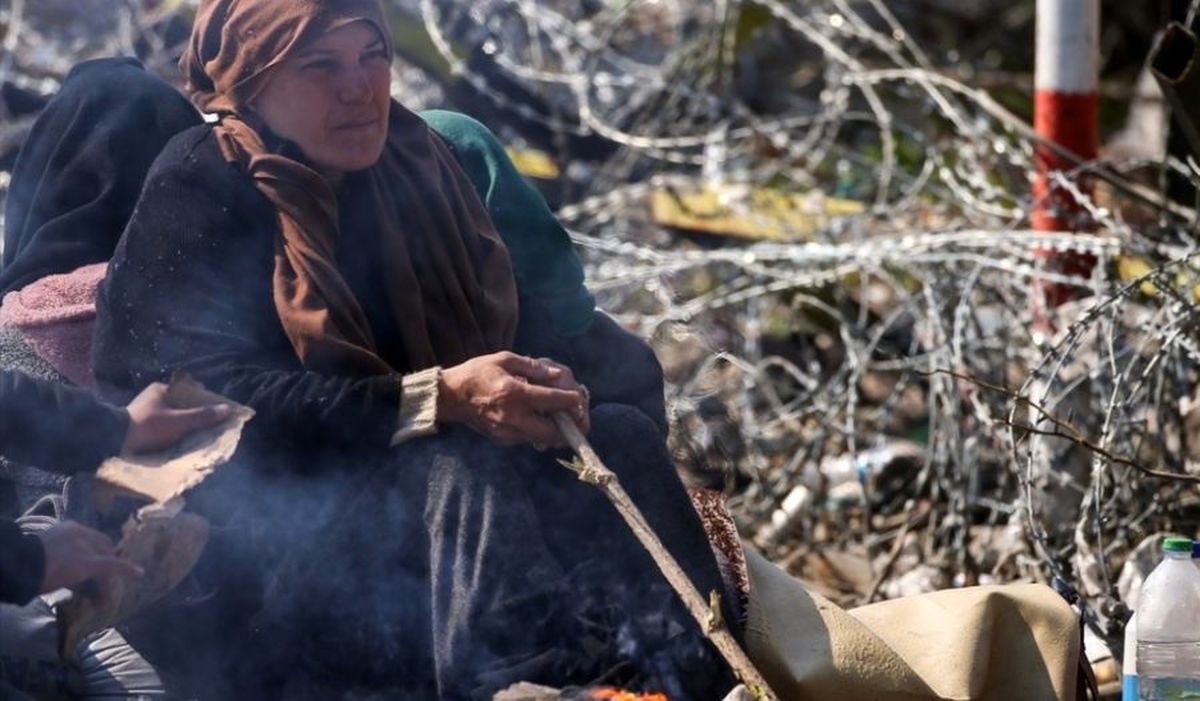 (تصاویر) زندگی جهنمی پناهجویان در مرز ترکیه و یونان