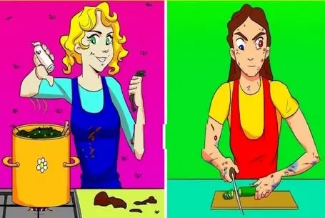 بازی فکری؛ اگه انقد باهوشی که باید بذارنت جلو آینه دوتا شی بگو کدوم غذا کشنده اس