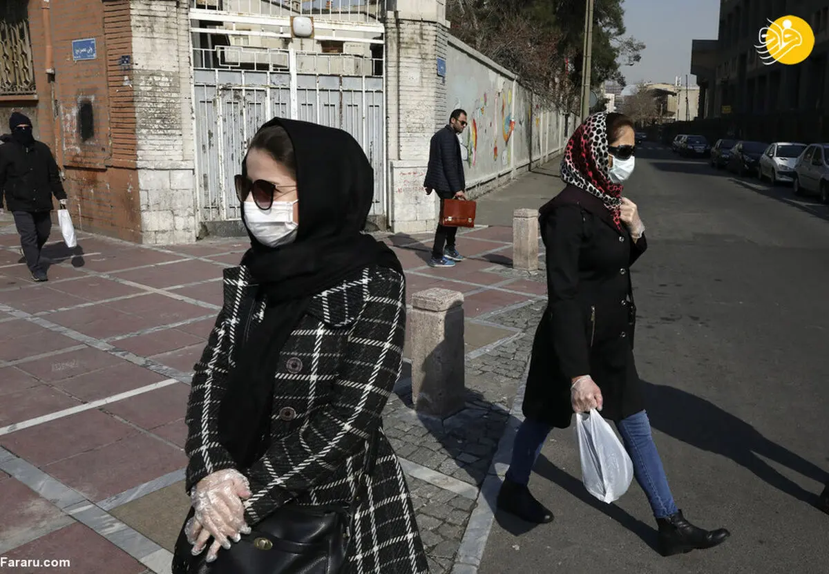 تصاویر خبرگزاری آمریکایی از کرونا در ایران