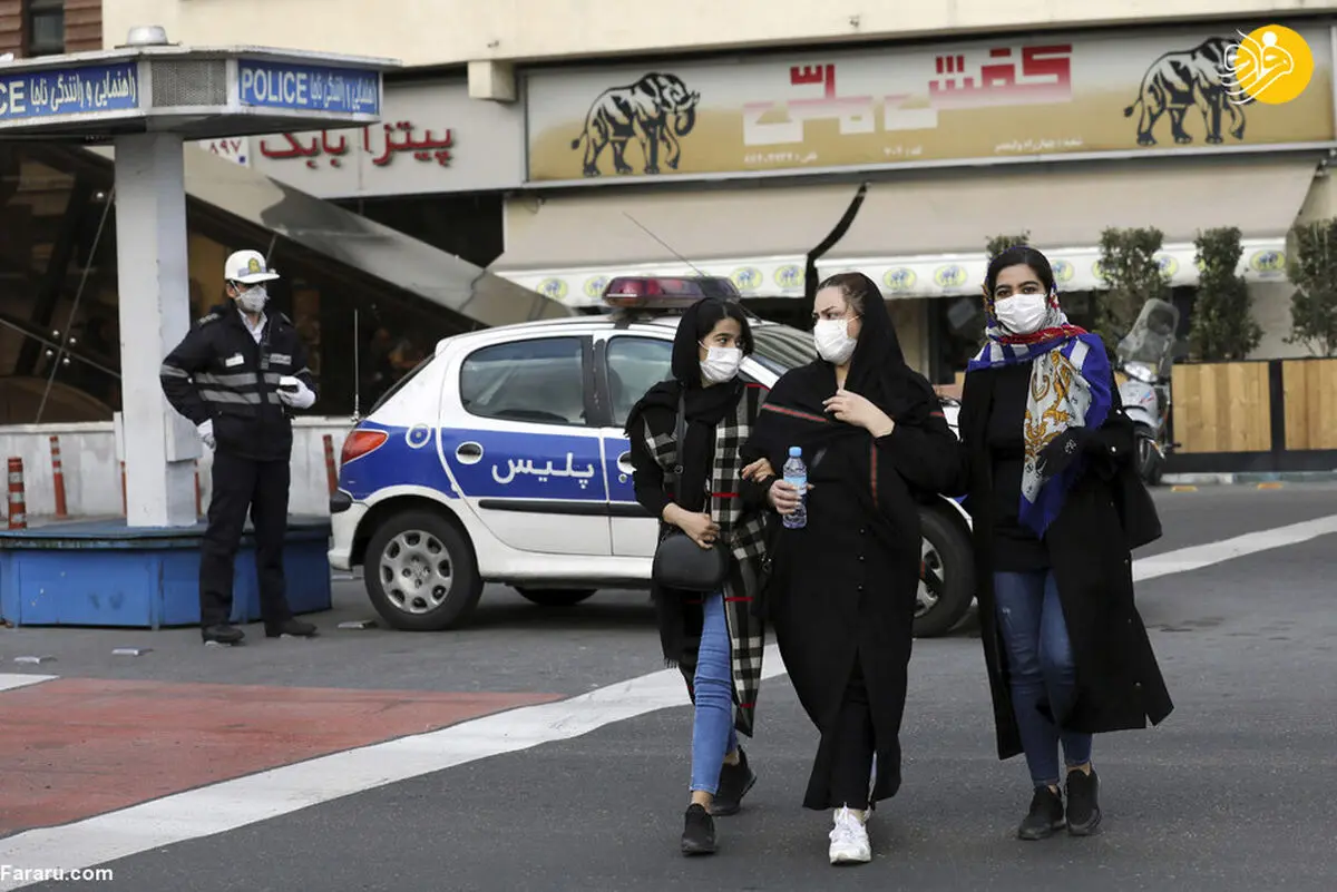 تصاویر خبرگزاری آمریکایی از کرونا در ایران