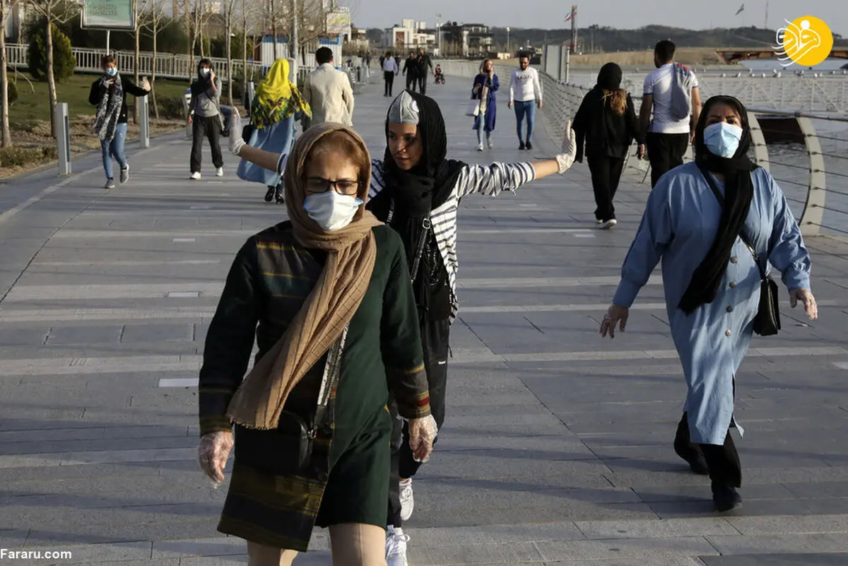 تصاویر خبرگزاری آمریکایی از کرونا در ایران