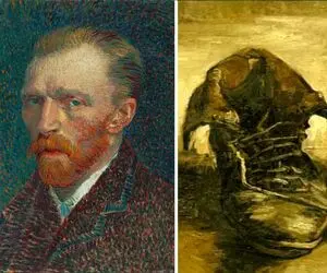 تابلوی «یک جفت کفش کهنه» که ونسان ونگوگ با آن زندگی انسان و رنج‌هایش را به تصویر کشید
