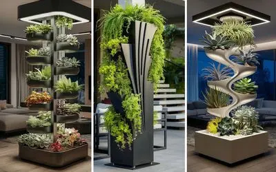 گیاهان مناسب خونه هایی که دکور شیک دارن / اگه چیدمانت اعیونیه با اینا سوپرلوکس میشه