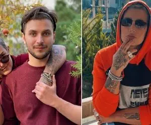 گنگ شاخدار "مامیِ پسر امین حیایی" چفت ریحانه پارسا؛ خانوم چه زیر آبی رفت با سیگار!