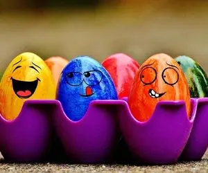 چیدانه خیلی قشنگ؛ اصلا عید بدون تخم مرغ رنگی نمیشه! سی چهل تا نحوه تزیین یادت دادم آس