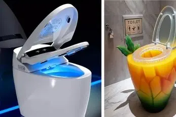 معرفی انواع توالت فرنگی مدرن / مدل هوشمندش هم خودشو میشوره هم شمارو! خشکتم میکنه
