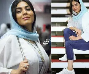 عکس های عجیب غریب و نامتعارف آزاده زارعی بعد از معروف شدندش!