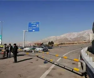 جاده چالوس برای سومین روز متوالی یکطرفه شد