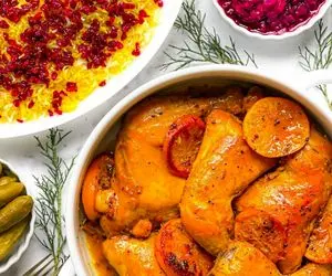 آموزش آشپزی؛ با این دستور مرغ پرتقالی بپزی عالی میشه بوی زهم مرغ رو هم اینجوری بگیر