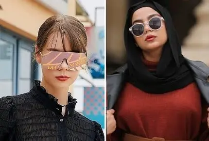 بهترین و شیک ترین مدل و رنگ عینک آفتابی مناسب صورت گرد، بیضی، مربعی و قلبی