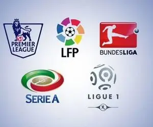 (عکس) نتایج بازی های هفته اول لیگ‌ های معتبر اروپایی