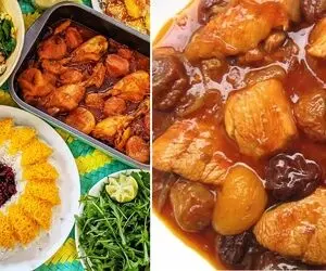 خورشت مرغ و آلو به روش مازندرانی / آلو مسما رو اینجوری بپزی همه دستورش رو ازت میگیرن