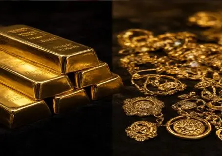 قیمت طلا امروز چهارشنبه 8 مهر 1405 / طلای دست دوم و آبشده چند؟