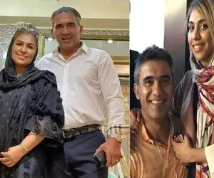 (عکس) نفیسه لطیفیان همسر و نگار دختر احمدرضا عابدزاده و ماجرای بازداشت شدنشان