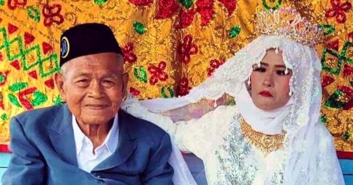 (عکس) ازدواج جنجالی پیرمرد ۱۰۳ ساله با دختر ۲۷ ساله!