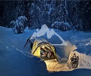 مستند کاوش؛ کمپ در دمای -25 درجه با چالش کلبه یخی زیر زمینی