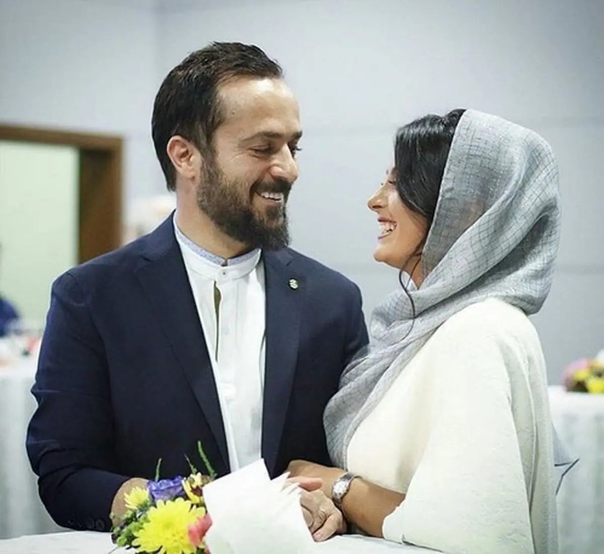 (عکس) ارسطو در دنیا واقعی پدر شد + تصاویری خاص از احمد مهرانفر و مونا فائض‌پور