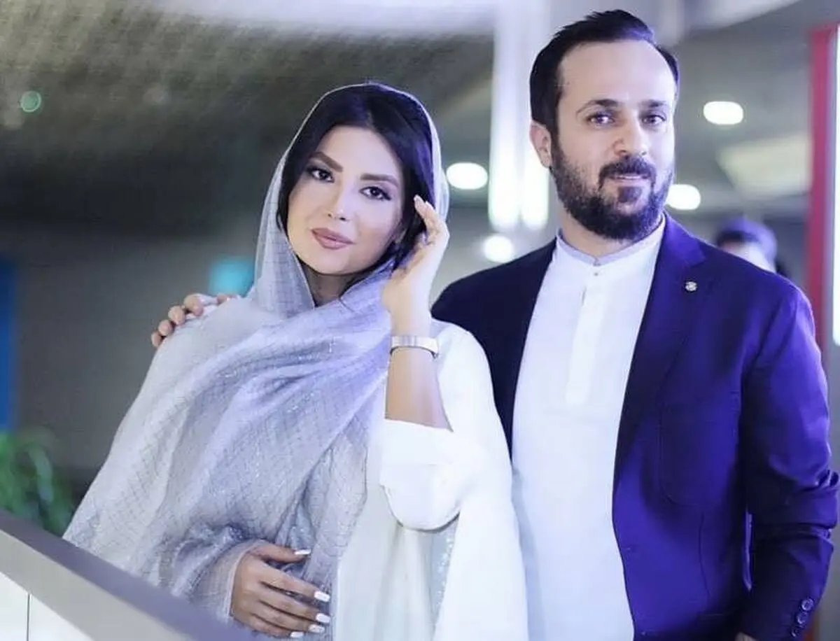 (عکس) ارسطو در دنیا واقعی پدر شد + تصاویری خاص از احمد مهرانفر و مونا فائض‌پور