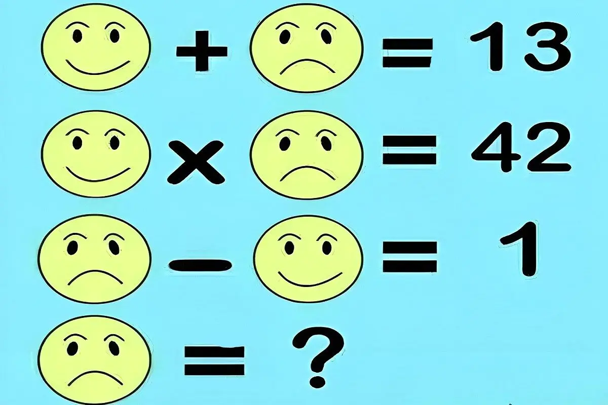 تست-هوش-ریاضی-ارزش-ایموجی-غمگین