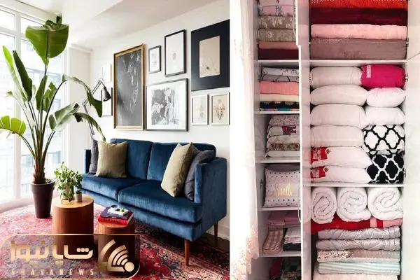 نبود کمد واسه رختخواب