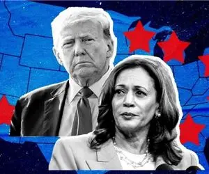 (عکس) شکست سنگین هریس مقابل ترامپ در بازار داغ شرط‌بندی انتخاباتی آمریکا