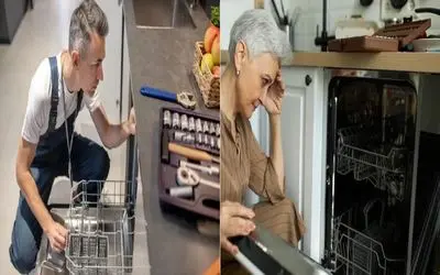 ۷ دلیل اصلی نشست آب از ماشین ظرفشویی/ بهترین راه حل‌ ها برای رفع نشت آب از ظرفشویی