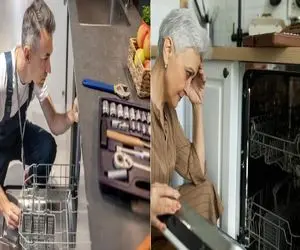 ۷ دلیل اصلی نشست آب از ماشین ظرفشویی/ بهترین راه حل‌ ها برای رفع نشت آب از ظرفشویی