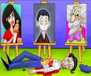 بازی فکری؛ فقط چشایی که درحد لنز گوشی آیفونن میفهمن کدوم نقاشی فیکه و نقاشو کشته