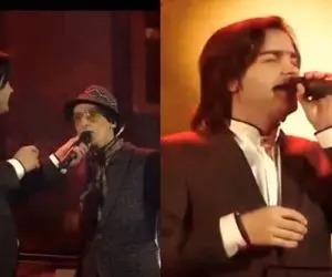 آواز احساسی؛ محسن یگانه، مرتضی پاشایی خدابیامرزو کشوند رو استیج و شد یه ترکیب مشت