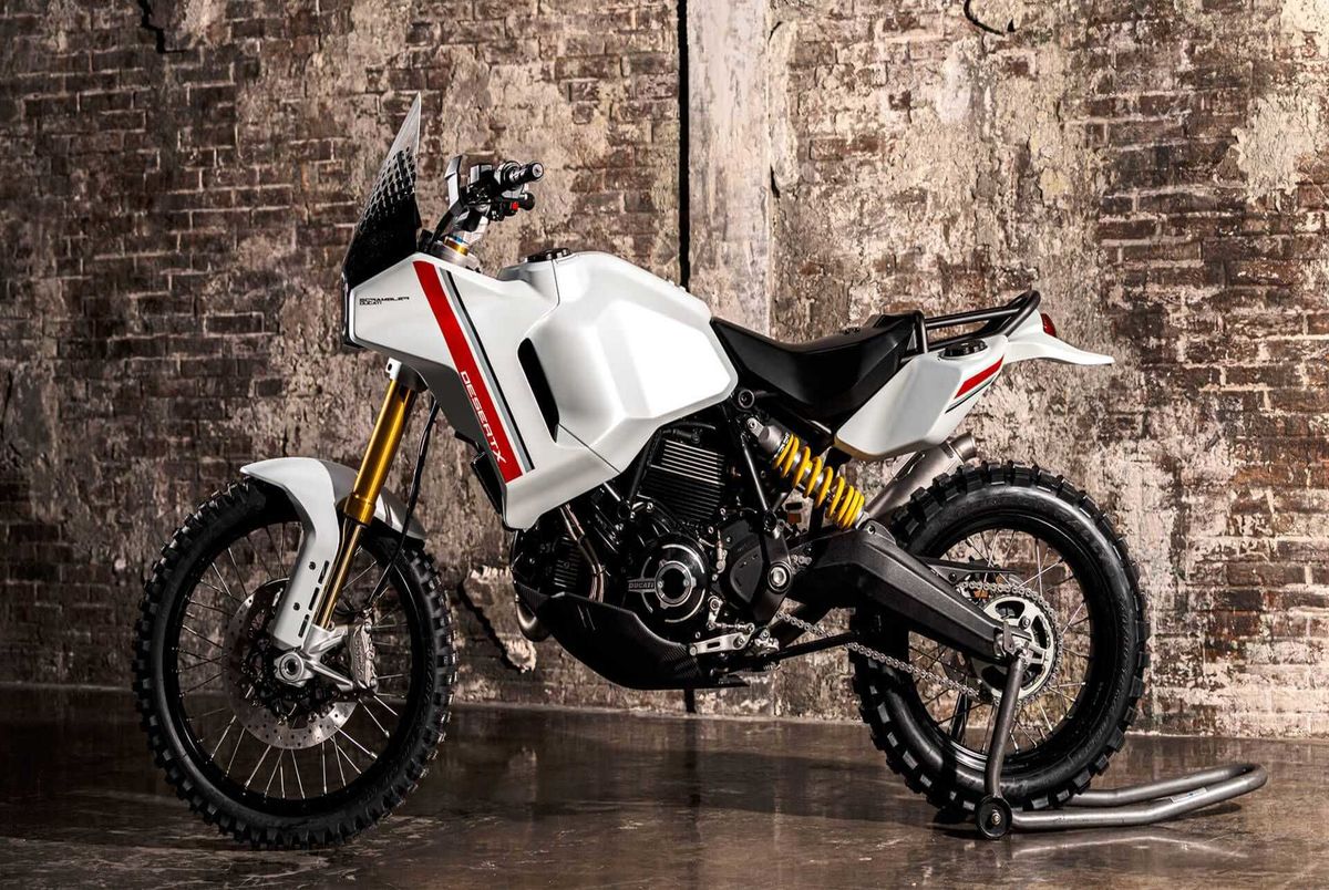 Ducati DesertX combines a retro adventure looks with modern adventurers’ innards