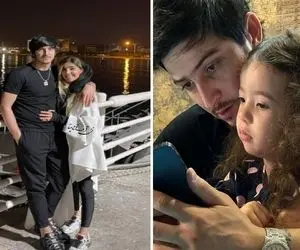 بچه ی اول "سردار آزمون و خانومش" تو اروپا به دنیا اومد؛ ذوقشو وقتی میگه دختره یا پسر