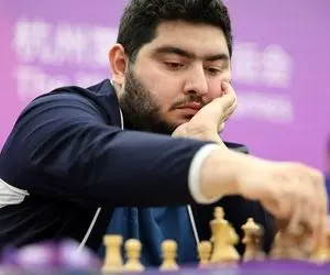 شکست مسی شطرنج برابر استاد بزرگ ایران