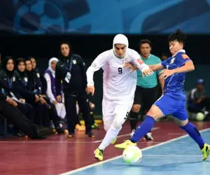 تیم ملی فوتسال بانوان ایران قرقیزستان را هم درهم کوبید!