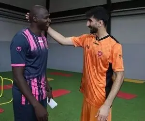 (عکس) غول 194 سانتی پرسپولیس کنار بیرانومند!