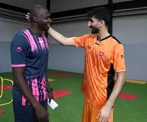 (عکس) غول 194 سانتی پرسپولیس کنار بیرانومند!