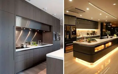 بهترین جنس و مدل کابینت؛ مدرن ترین سبک و متریال برای هر متراژ از 5 تا 50 متر