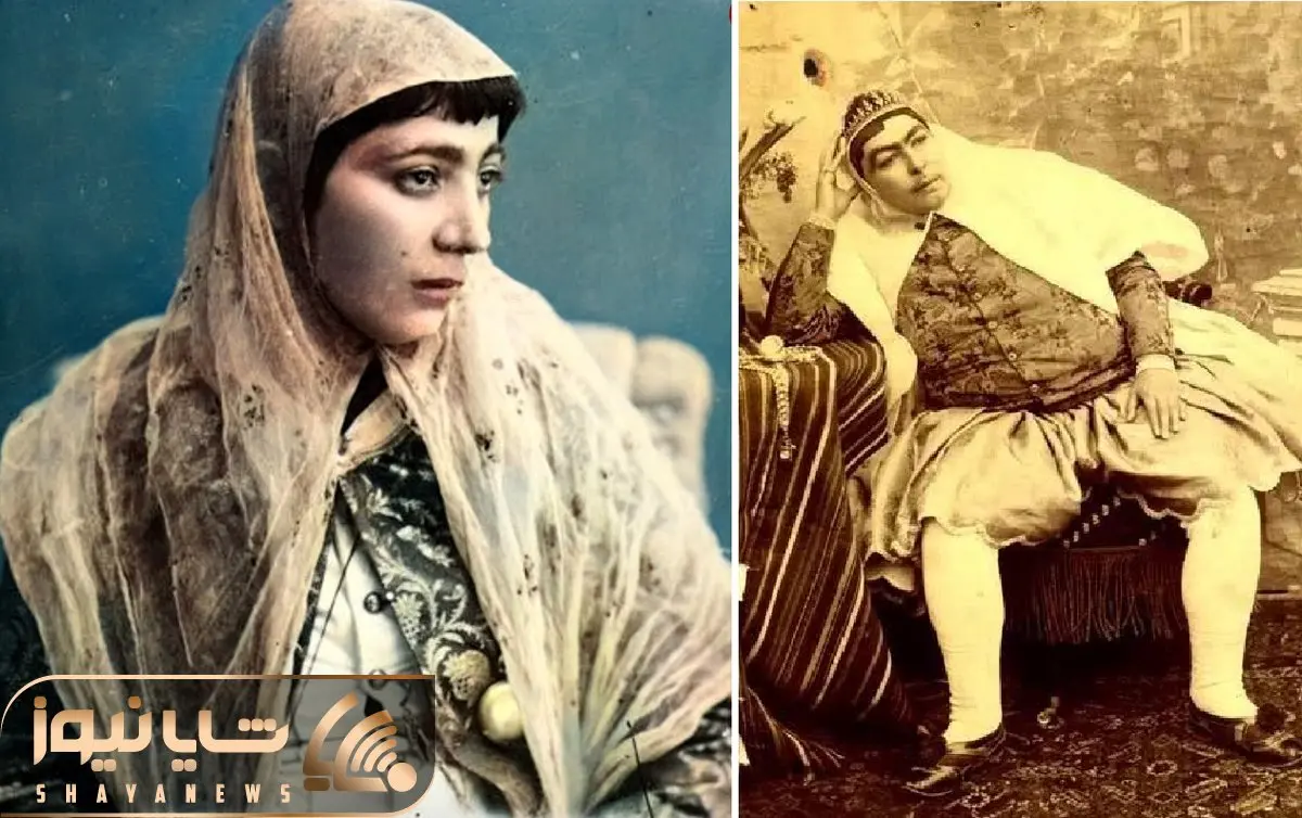 تهران ایران صد و سی سال پیش / چیتان پیتان های خانومانه در مهمونی و قلیونی مردانه