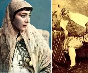 تهران ایران صد و سی سال پیش / چیتان پیتان های خانومانه در مهمونی و قلیونی مردانه