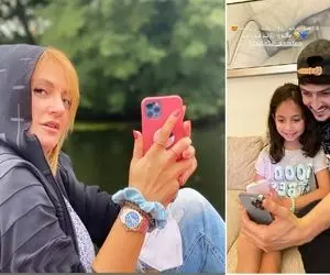 (عکس) سلفی خندان «سردار آزمون» با دختر مهناز افشار