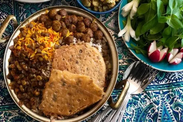 عدس پلو مجلسی