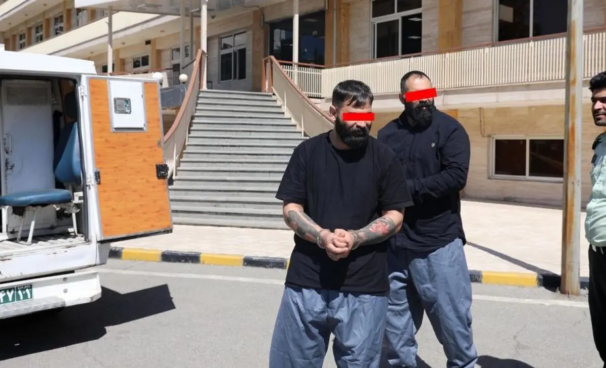 فقط عکس این 2 گنده لات را ببینید وحشت می کنید! / آنها در تهران حریف نداشتند + عکس