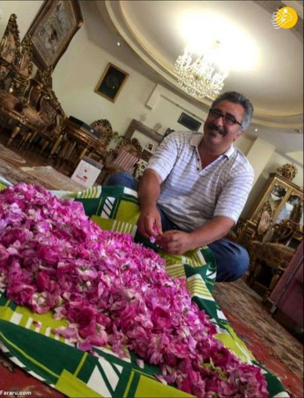 (تصاویر) حسین زارع از سبزی فروشی در بازر تبریز تا سرآشپزی در گوگل