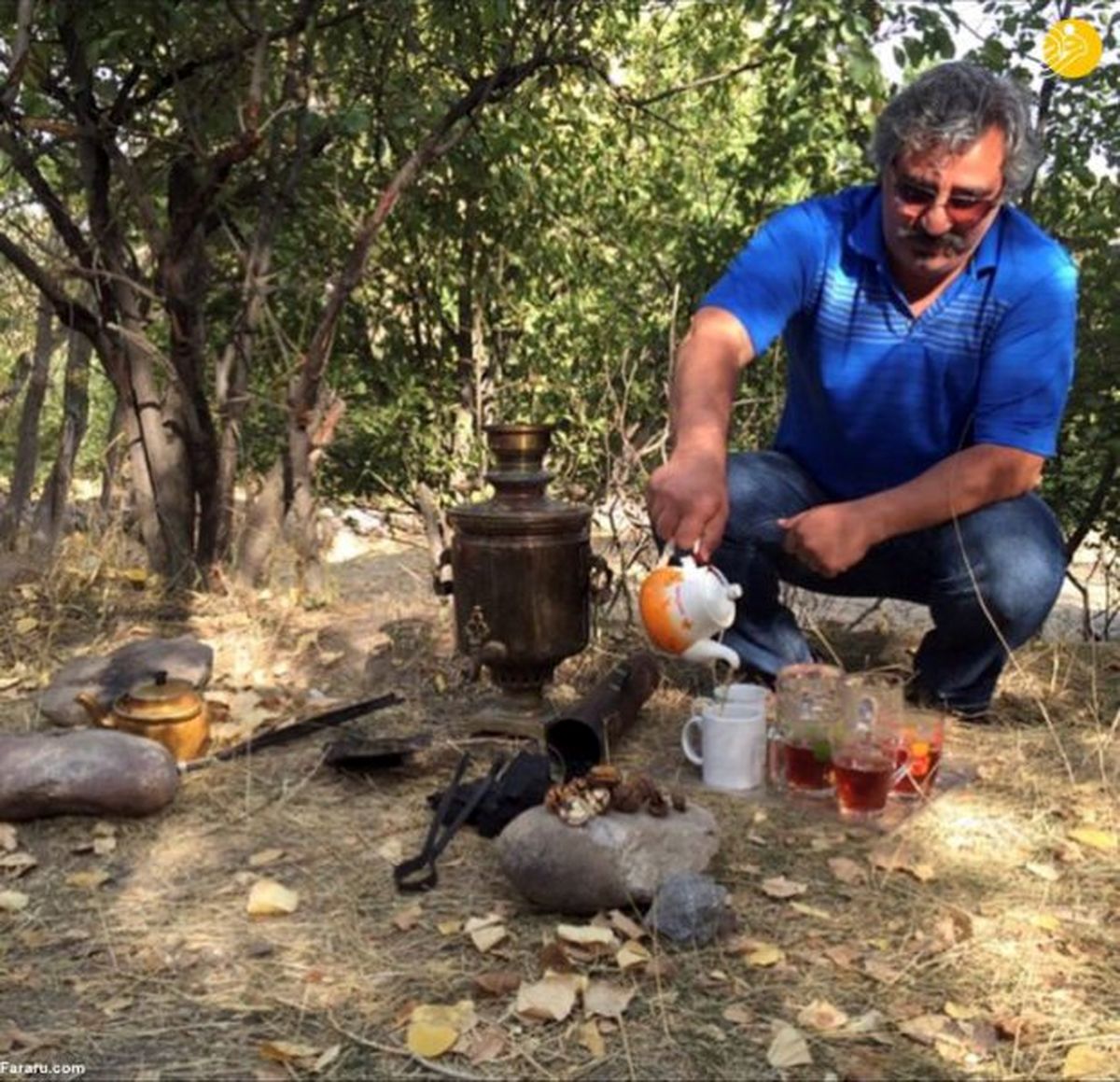 (تصاویر) حسین زارع از سبزی فروشی در بازر تبریز تا سرآشپزی در گوگل