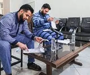 (عکس) جدیدترین تصاویر از «میلاد حاتمی» با لباس زندان