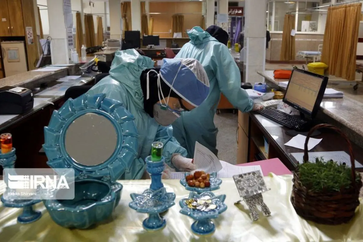 (تصاویر) «نسیم شوستری» پرستار معروفِ بخش کرونا عروسی کرد