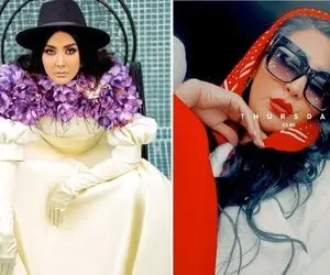 وقتی مریم معصومی وسط هیری ویری پاشنه بلنداشو بیخی نمیشه؛ طاقه پارچه رو درسته پوشید!