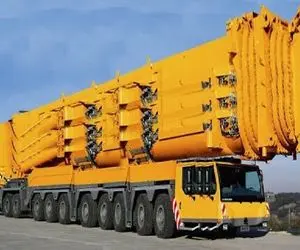 جا به جایی پرهیبت؛ جرثقیل لیبهر LTM 11200 فاتح بارهای فوق‌سنگین پروژهای عظیم