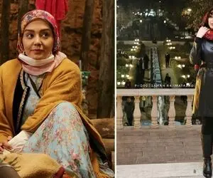 پس و پیشِ شیرین نون خ / ندا قاسمی بیرون سریال از گوزل های جذاب تلویزیون
