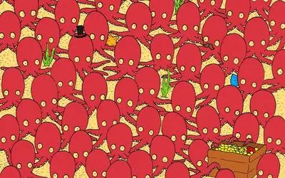 بازی هوش و روان؛ افت کلاس داره اگه نتونی ماهی رو بین اختاپوس ها تشخیص بدی