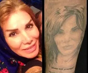 امیر تتلو از تتو خواهر و مادرش رونمایی کرد! 18+